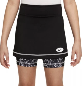 Nike Girls' Dri-FIT Icon Clash 2-in-1 Training Skirt (Black) Size Medium - Picture 1 of 3