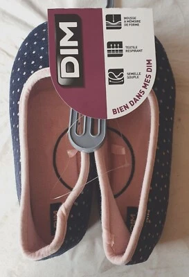Chaussons/ballerines à mémoire de forme Dim neufs étiquetés à 17€