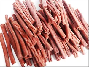 DriedDogTreats Soft Thin DUCK Sticks Treats Snacks Chew Healthy Natural Training - Picture 1 of 3