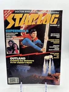 Starlog Magazine No. 47 June 1981 Vintage Sci-Fi Superman II Outland Dr. Who - Picture 1 of 11