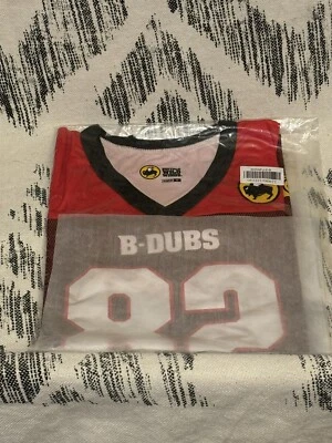 Camiseta deportiva de fútbol americano Buffalo Wild Wings uniforme de empleado roja para mujer pequeña ¡NUEVA! Foto 1 de 4