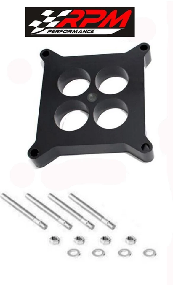Holley Edelbrock CARBURETOR SPACER PHENOLIC 4 Hole Carb Spacer 1" 1 inch - Image 1 of 1