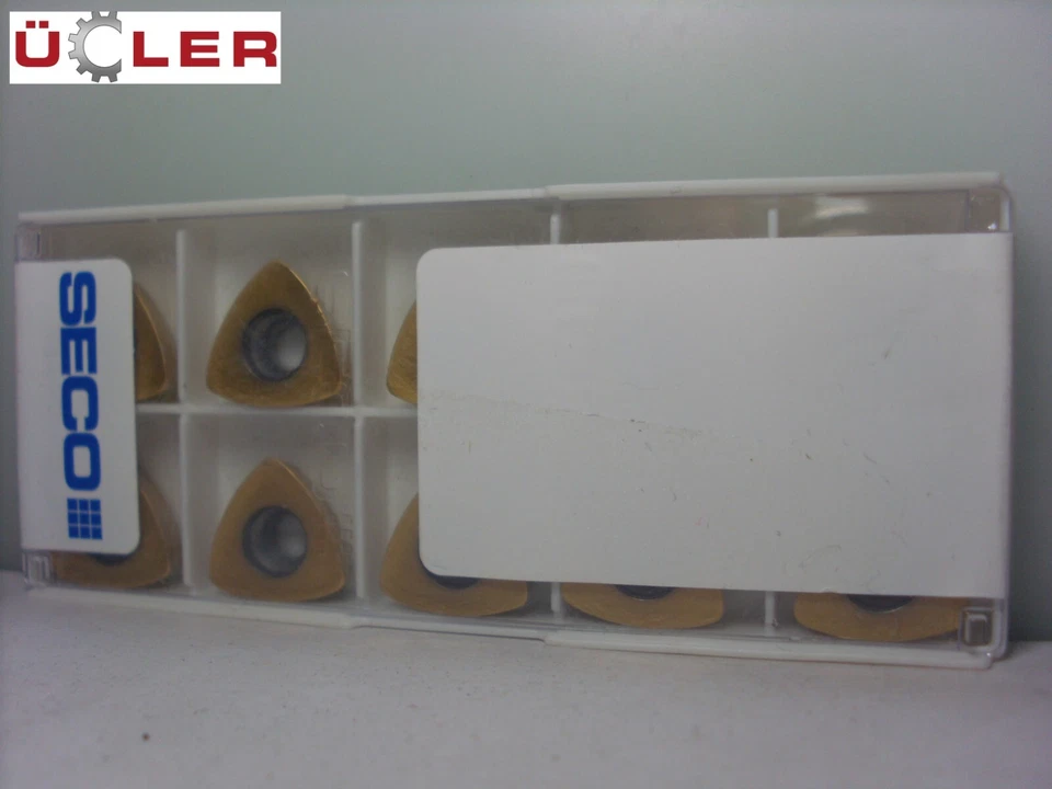 10 X SECO 218.19-160T-04-M08,F40M WENDESCHNEIDPLATTEN CARBIDE INSERTS