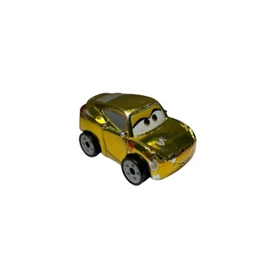 Disney Pixar Cars Mini Racers Metallic Gold Cruz Ramirez FBG78 Diecast Car - Picture 1 of 7