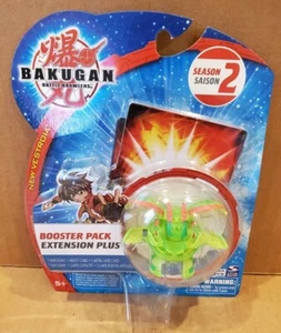 Bakugan New Vestroia Season 2 Green Translucent Percival Booster Pack,NIP 2008 - Picture 1 of 5