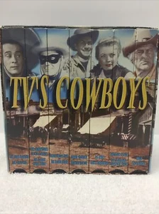 TV’s Cowboys Old Western VHS Box Set 7 vhs pre owned - Picture 1 of 5