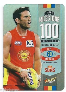 2014 Champions AFL Milestone Game (MG40) Tom MURPHY Gold Coast - Picture 1 of 1