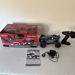Redcat Racing Tremor 1/16 Scale Monster Truck Blue Needs Battery - Picture 1 of 18