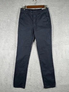 Rag & Bone Hose Herren 30 marineblau schmale Passform Chino Stretch Freizeit flache Vorderseite - Bild 1 von 14