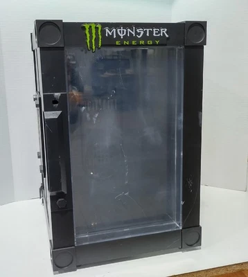 Monster Energy Mini Fridge Countertop Cooler B63NB 12V Cord Not Included Working - Image 1 of 4