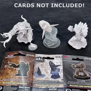 3 Stück Dungeons & Dragon Miniaturen Hai Erde Elementar D&D Brettspiel Figur - Bild 1 von 6