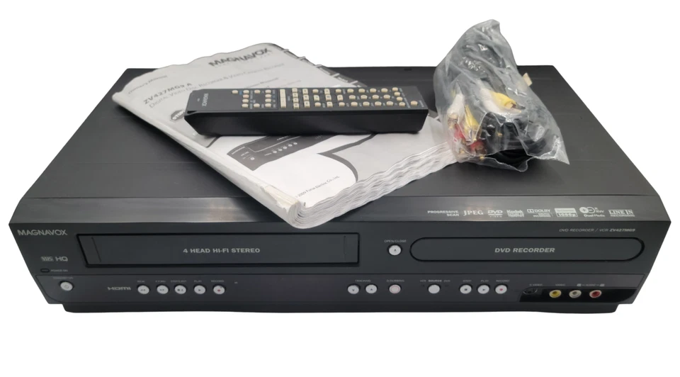 MAGNAVOX  ZV427MG9 A DVD Recorder Player VCR Combo HDMI  REFURBISHED - Image 1 of 4