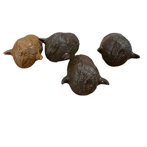 Vtg Playmobil Indian Warrior Brown Buffalo Horned Headdress Spiritual Ceremony - Picture 1 of 5