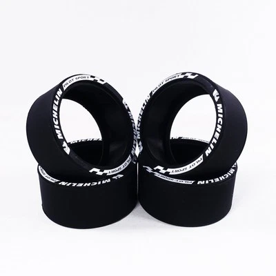 Neumáticos lisos de impresión de goma personalizados 4 piezas MOC (80279) para LEGO 42143 42172, V1-2 Foto 1 de 4