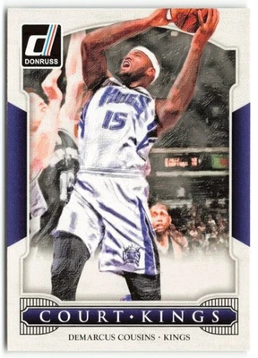 Donruss Court Kings DeMarcus Cousins Sacramento Kings #31 2014-15 Foto 1 de 2