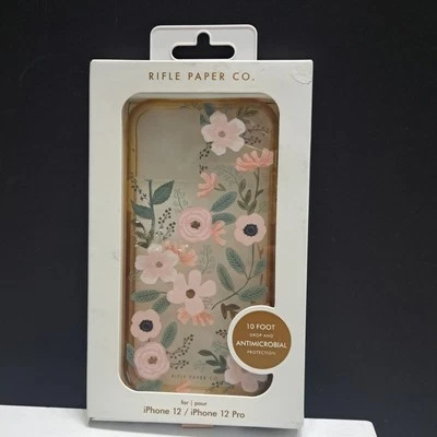 Funda Rifle Paper Co Transparente Flor Silvestre para Apple iPhone 12/12 Pro Nueva Foto 1 de 4