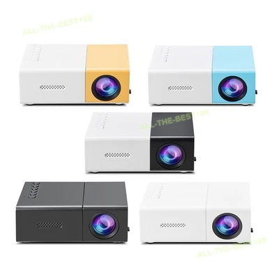 HD 1080P Mini Projector Portable Home Theater Smart TV Laser Beamer Cinema Movie - Bild 1 von 4