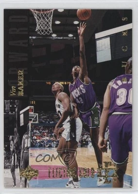 1993-94 Upper Deck Special Edition Gold Electric Court Vin Baker #69 Rookie RC - Image 1 of 2
