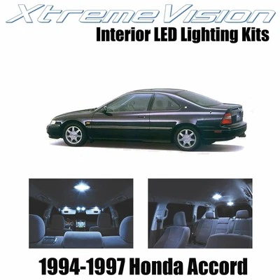 LED interior XtremeVision para Honda Accord 1994-1997 (10 piezas) blanco frío Foto 1 de 4