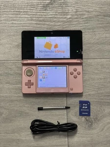 Nintendo 3DS Pearl pink - Handheld Video Game System - TESTED WORKING USA SELLER - Picture 1 of 4