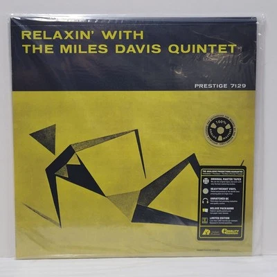 Relaxin' With The MILES DAVIS Quintet Lp 180g ANALOGUE PRODUCTIONS 2022 SEALED - Image 1 of 3