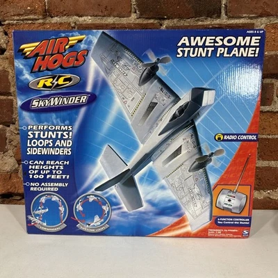 Air Hogs Radio Control R/C Sky Winder Heights Up To 100 Feet Vintage 2003 Age 8+ - Image 1 of 4