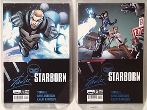 STARBORN comic issues #1 & 2 Boom Studios 2010 VF Stan Lee FL - Picture 1 of 2