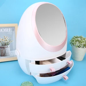 Cosmetics Storage Box Desktop Drawer Type Dustproof Skin Caring Products She CHU - Picture 1 of 17