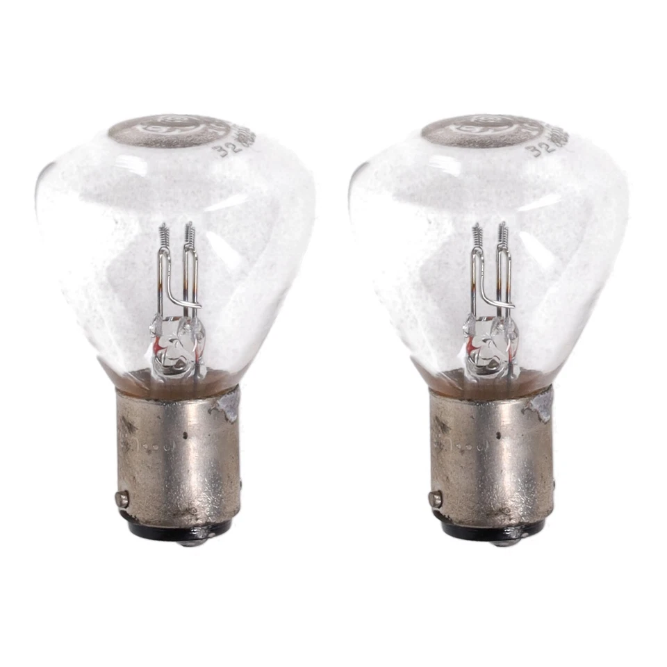 2 NOS Glass 6V Headlight Bulbs 1927-1931 Cadillac & Pontiac PAIR Headlamp - Image 1 of 4