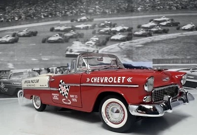 Chevy Bel Air Indy 500 Pace Car 1955 Franklin Mint completo - 1:24 Foto 1 de 4