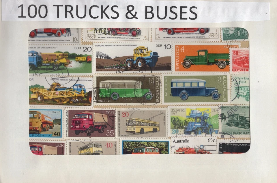 Una bonita selección de 100 temas diferentes. Camiones y autobuses #02 TOP06 Foto 1 de 1