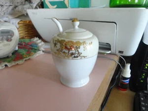 Noritake 42200 jelly or jam jar with ladle - Picture 1 of 3