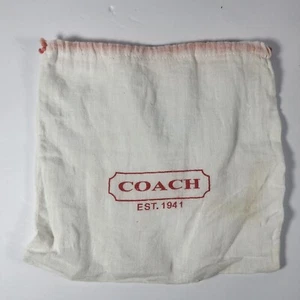 Coach Dust Bag (Mini 8" x 7") Cotton Muslin - Picture 1 of 5