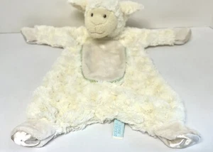 Douglas Baby Sheep Lamb Lovey Security Blanket Cream Flat Plush Soft 14" EUC - Picture 1 of 8
