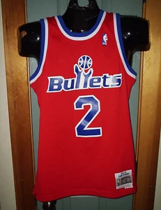WASHINGTON BULLETS CHRIS WEBBER NBA JERSEY MITCHELL&NESS NEW SIZE SM 1994-95! A+ - Picture 1 of 5