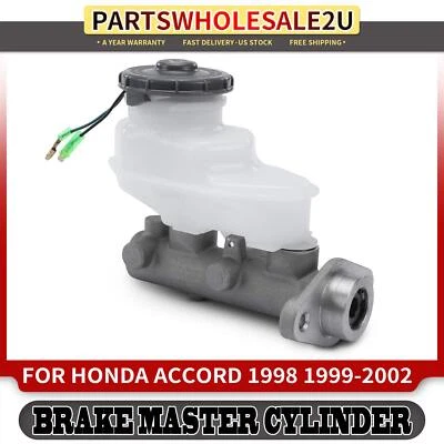 Cilindro maestro de freno con depósito y sensor para Honda Accord 1998-2000 2001 2002 Foto 1 de 4