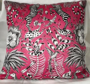 Emma J Shipley Kruger Cotton Satin Cushion Cover 16” - Picture 1 of 3