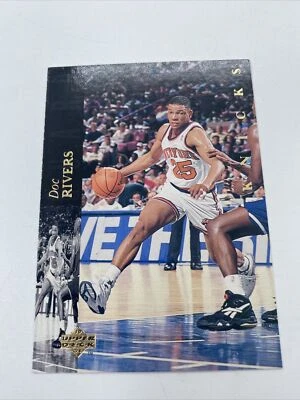 1993-94 Upper Deck  #102 Doc Rivers Knicks — 第 1/2 张图片