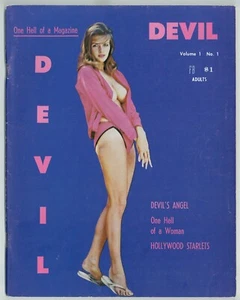 Devil V1#1 April Third Pub 1960 Diane Weber Vintage Pinups 80pgs Legs M22963 - Picture 1 of 2