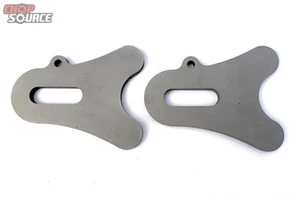 Chopper Axle Plates - 17mm slots - Motorcycle - Hardtail - 3/8" laser cut - C17 - Foto 1 di 1