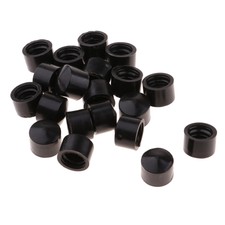20pcs Replacement Pivot Cup 12mm Pu Skateboard Pivots Accessories Black