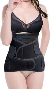 3 in 1 Postpartum Abdominal belt Belly Wrap Waist/Pelvis Belt C-Section Back ... - Picture 1 of 7