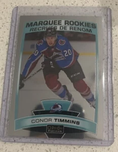 2019-20 O-Pee-Chee Platinum CONOR TIMMINS Marquee Rookie #169 Colorado Avalanche - Picture 1 of 1