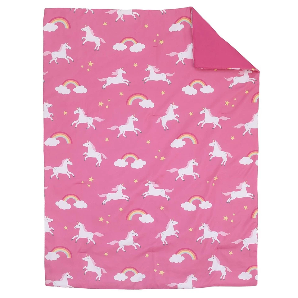 Cama para niños pequeños Carters Unicorns - 42" de ancho x 57" solamente edredón Foto 1 de 1