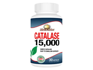 CATALASE 15,000 -  Extra Strength Antioxidant Enzyme  - 30 Ct - Picture 1 of 11