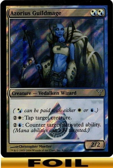 1x - Azorius Guildmage - PROMO FOIL #141 - Dissension - CUC NM MTG - Image 1 of 1