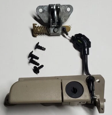 Guantera Cadillac Deville 2001-2005 pestillo beige manija de bloqueo OEM Foto 1 de 4