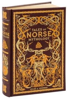 TALES OF NORSE MYTHOLOGY by Helen Guerber Brand New Sealed Leather Bound Gift - Image 1 of 4