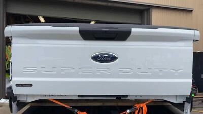 2023 Ford F250 Super Duty Rear Tailgate Assembly White — 第 1/4 张图片