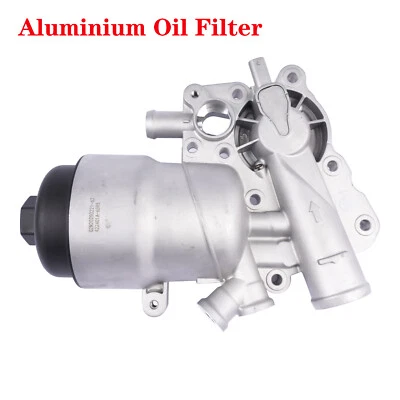 Carcasa de filtro de aceite 3.0T para Audi A4 A6 A7 A8 Q5 Q7 Quattro VW Touareg con junta Foto 1 de 4